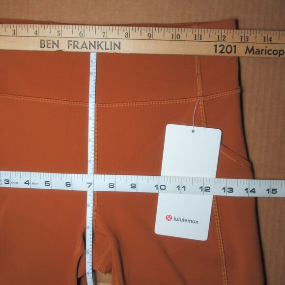 NWT Lululemon Invigorate HR Tight 25” Dark Terracotta | Size 6 - Picture 5 of 12
